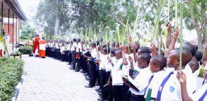 Nswanjere Seminarians on Palm Sunday